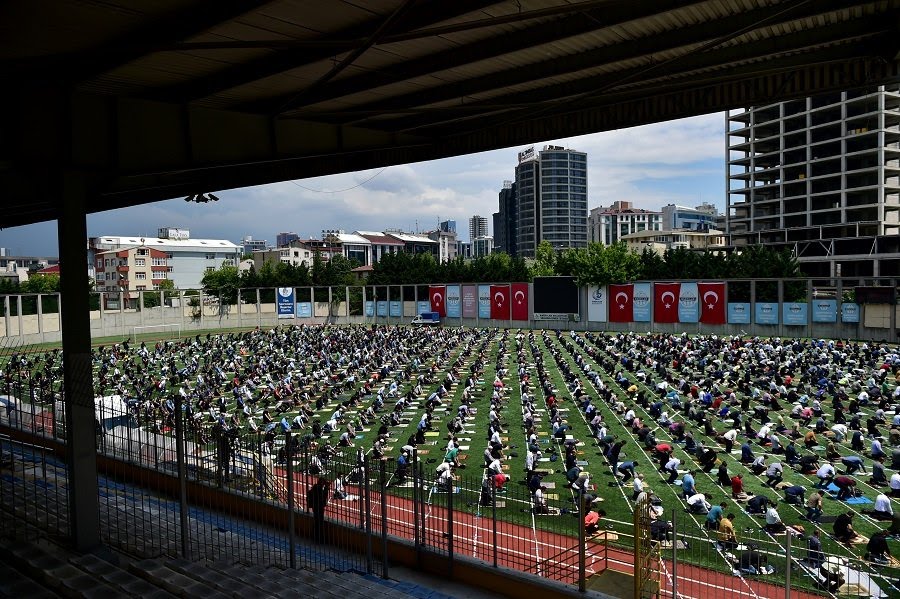 İstanbul / Bağcılar / Mahmutbey Stadyumu (FOTO: İHA)